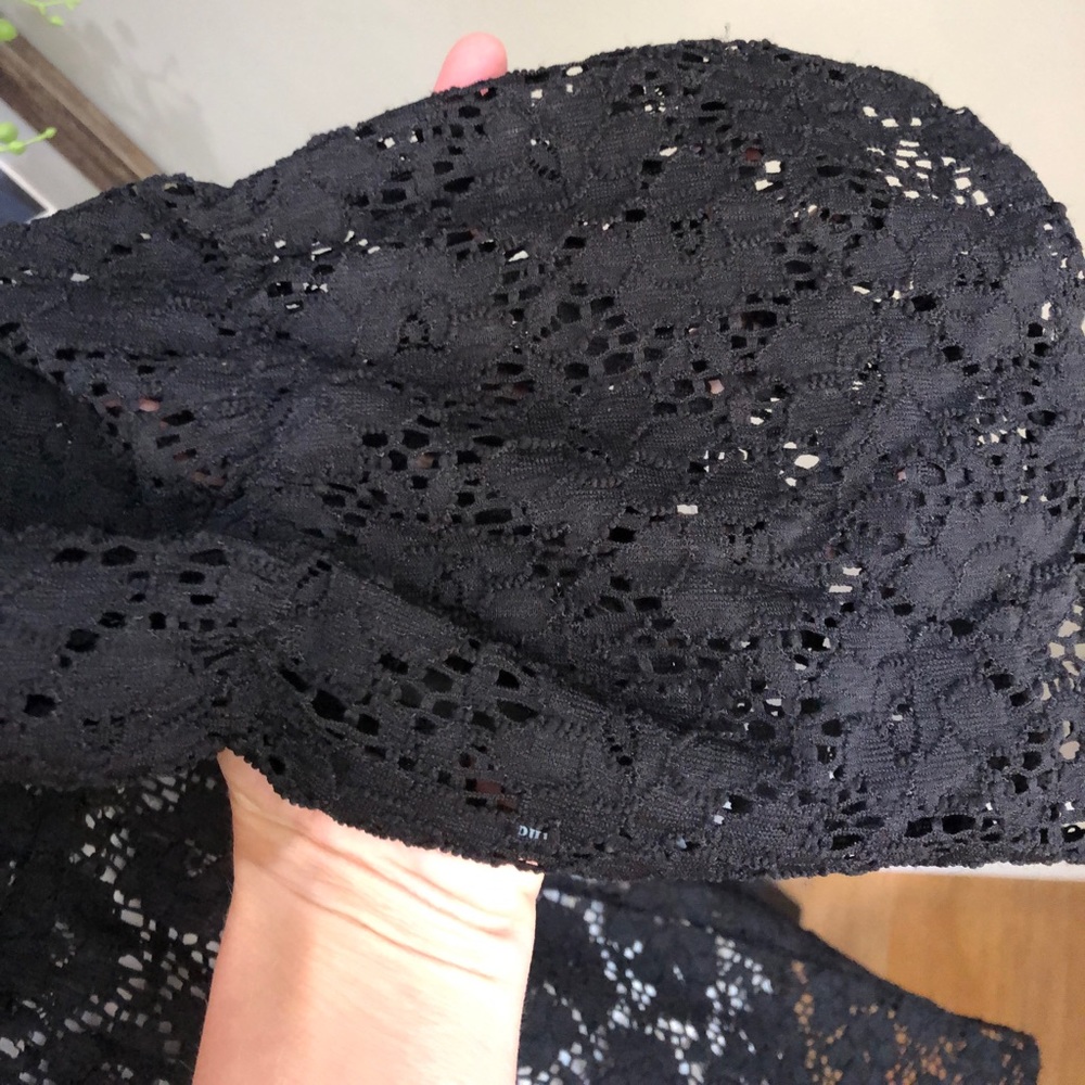 Laundry by Design Crochet Bell Sleeve Cover Up XS - Picture 8 of 10